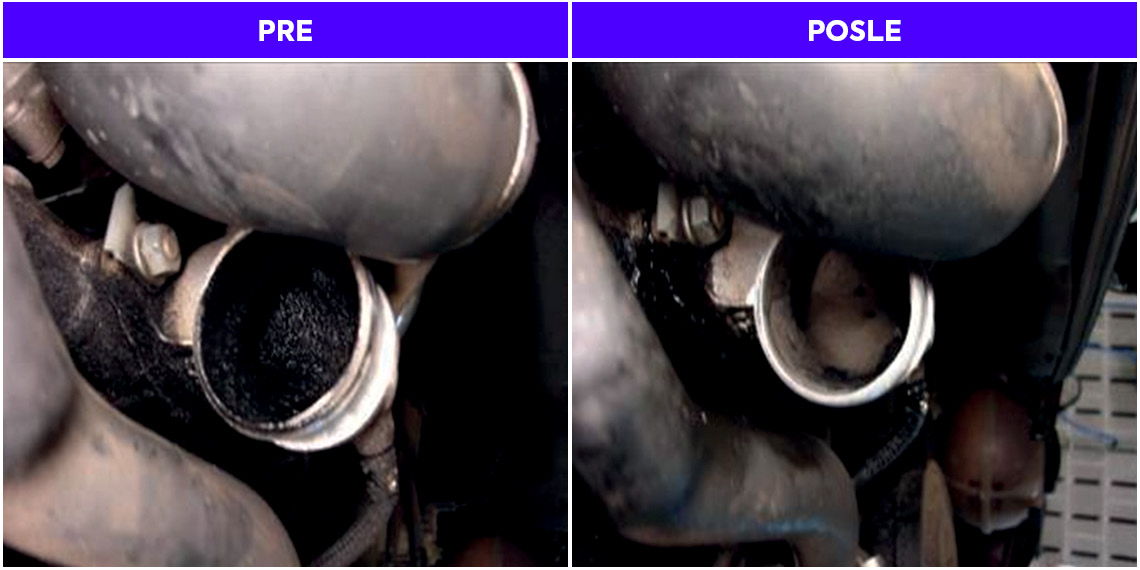 EGR pre i posle čišćenja sredstvom Wynns Petrol EGR Extreme Cleaner EGR pre i posle čišćenja sredstvom Wynns Petrol EGR Extreme Cleaner